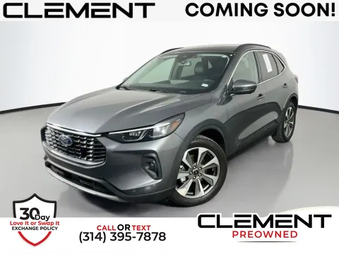 Gray 2024 Ford Escape Hybrid Platinum for sale in St. Charles, MO
