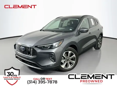 Gray 2024 Ford Escape Hybrid Platinum for sale in St. Charles, MO