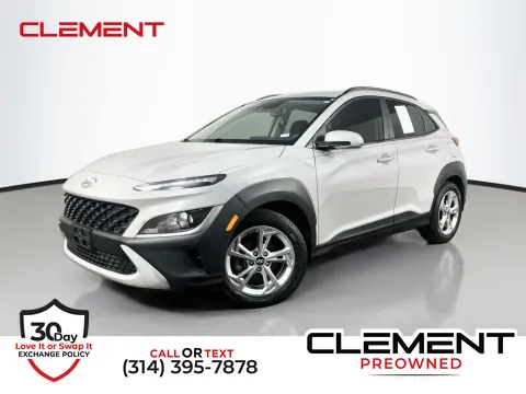 Silver 2023 Hyundai Kona SEL for sale in St. Charles, MO