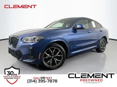 Blue 2023 BMW X4 xDrive30i for sale in St. Charles, MO