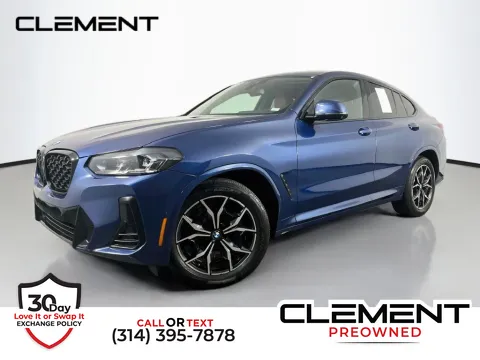Blue 2023 BMW X4 xDrive30i for sale in St. Charles, MO