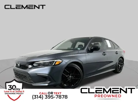Gray 2024 Honda Civic Sport for sale in St. Charles, MO