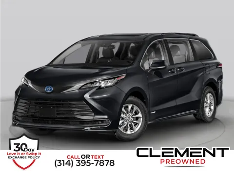 Silver 2021 Toyota Sienna Limited for sale in St. Charles, MO