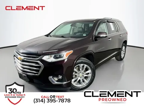 Black 2020 Chevrolet Traverse High Country for sale in St. Charles, MO