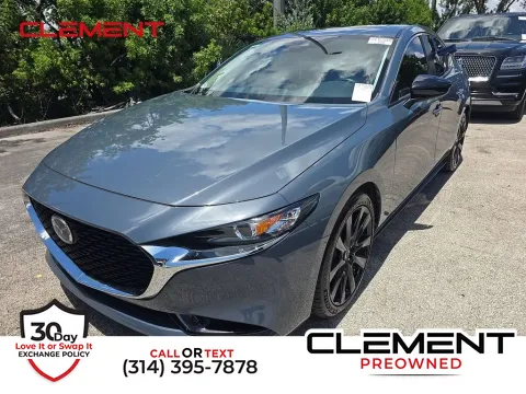 Gray 2022 Mazda Mazda3 Carbon Edition for sale in St. Charles, MO