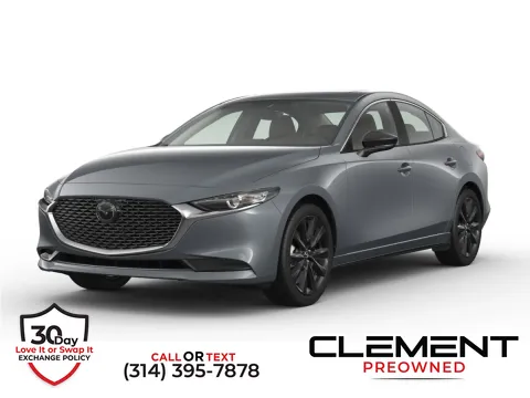 Gray 2022 Mazda Mazda3 Carbon Edition for sale in St. Charles, MO