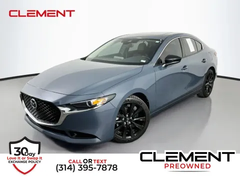 Gray 2022 Mazda Mazda3 Carbon Edition for sale in St. Charles, MO
