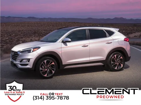 Black 2021 Hyundai Tucson Value for sale in St. Charles, MO