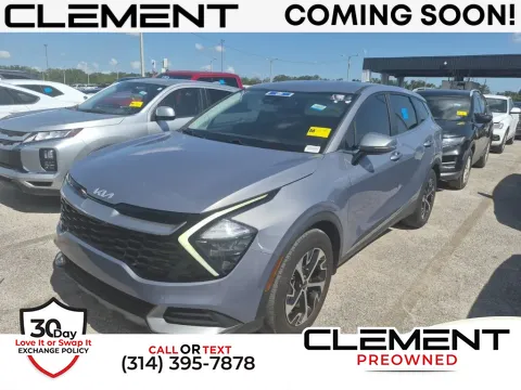 Silver 2023 Kia Sportage EX for sale in St. Charles, MO