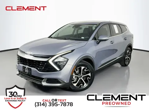 Silver 2023 Kia Sportage EX for sale in St. Charles, MO