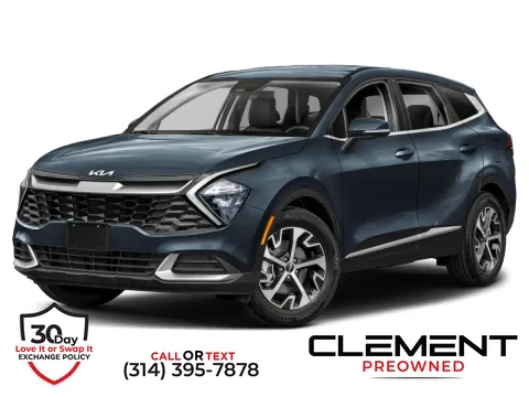 Silver 2023 Kia Sportage EX for sale in St. Charles, MO