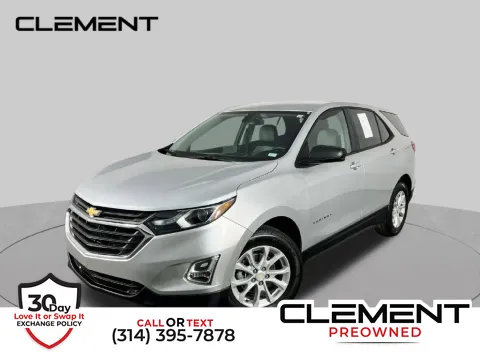 Silver 2019 Chevrolet Equinox LS for sale in St. Charles, MO