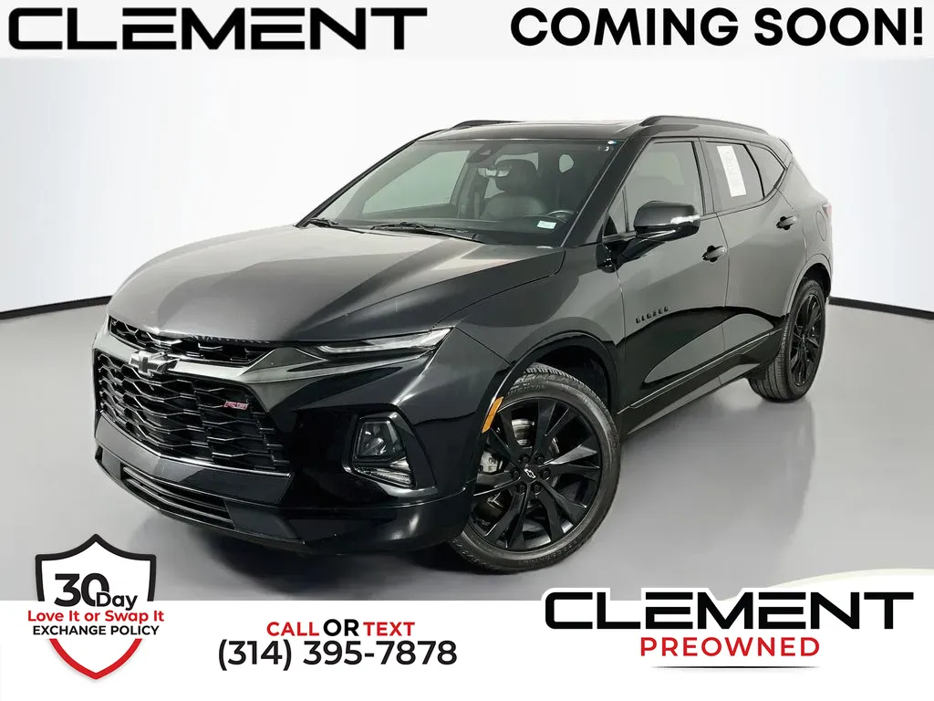 Black 2021 Chevrolet Blazer RS for sale in St. Charles, MO