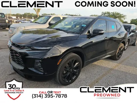 Black 2021 Chevrolet Blazer RS for sale in St. Charles, MO