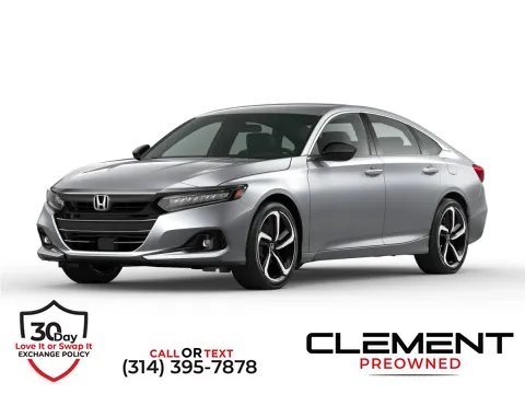 Black 2021 Honda Accord Sport for sale in St. Charles, MO