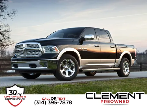 Black 2017 Ram 1500 Laramie Longhorn for sale in St. Charles, MO