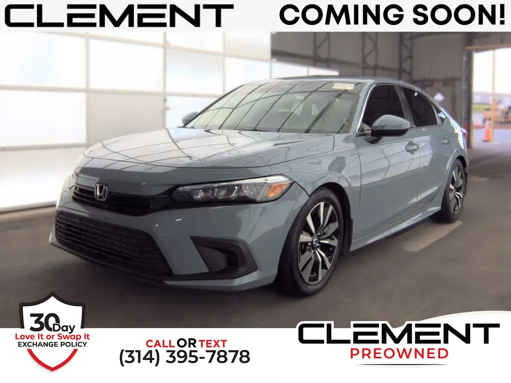Silver 2024 Honda Civic EX for sale in St. Charles, MO