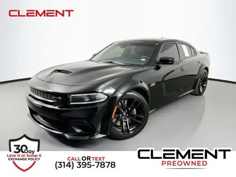 Black 2023 Dodge Charger R/T Scat Pack Widebody for sale in St. Charles, MO