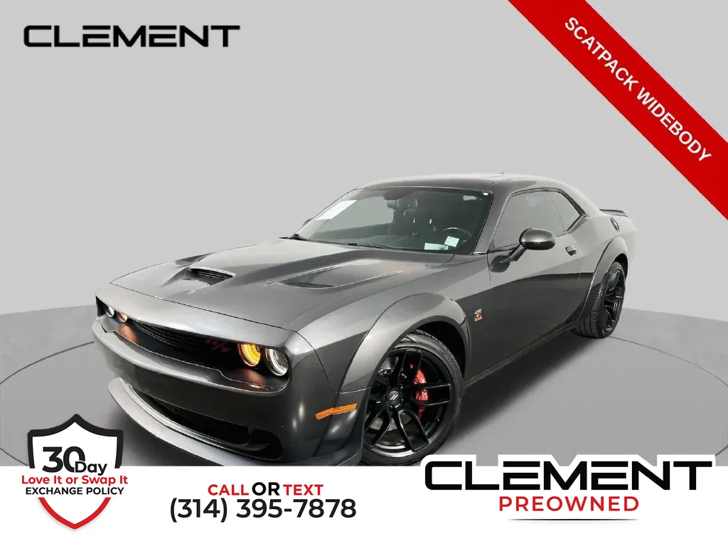 Gray 2022 Dodge Challenger R/T Scat Pack Widebody for sale in St. Charles, MO