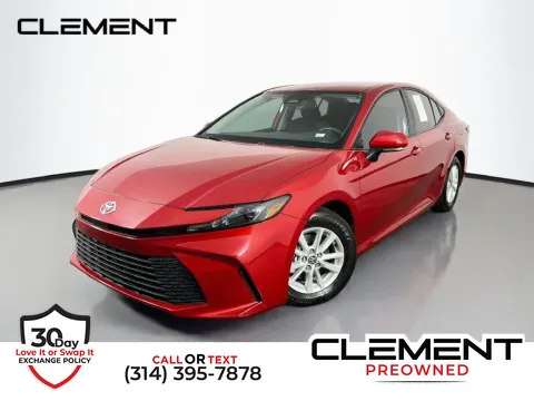 Red 2025 Toyota Camry LE for sale in St. Charles, MO