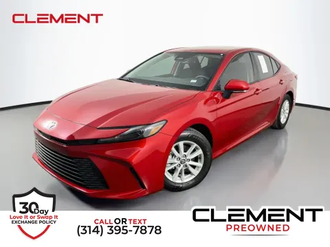 Red 2025 Toyota Camry LE for sale in St. Charles, MO