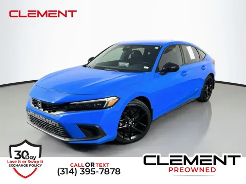 Blue 2023 Honda Civic Sport for sale in St. Charles, MO