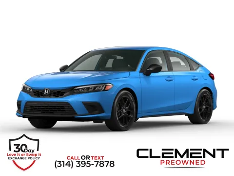 Blue 2023 Honda Civic Sport for sale in St. Charles, MO