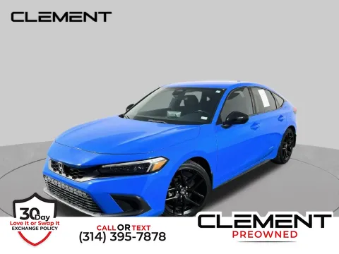 Blue 2023 Honda Civic Sport for sale in St. Charles, MO