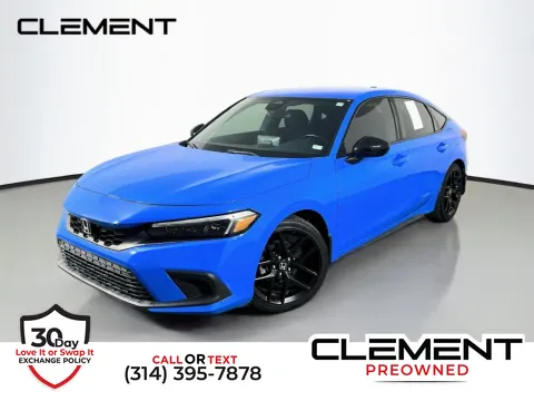 Blue 2023 Honda Civic Sport for sale in St. Charles, MO