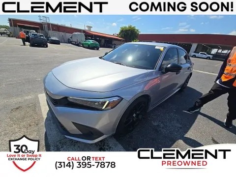 Silver 2023 Honda Civic Sport for sale in St. Charles, MO