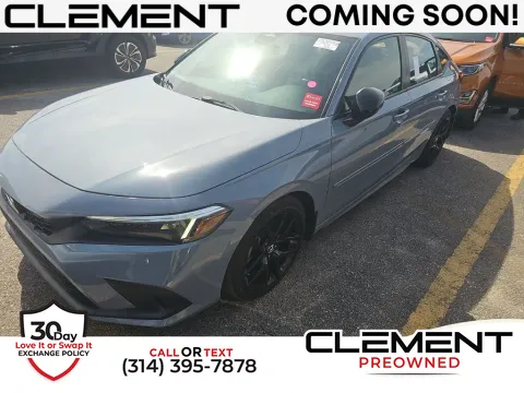Blue 2022 Honda Civic Sport for sale in St. Charles, MO