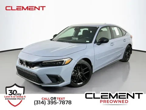 Blue 2022 Honda Civic Sport for sale in St. Charles, MO