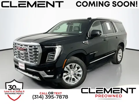 Black 2025 GMC Yukon Denali for sale in St. Charles, MO