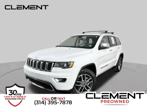 White 2020 Jeep Grand Cherokee Limited for sale in St. Charles, MO