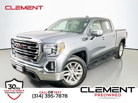 Silver 2019 GMC Sierra 1500 SLT for sale in St. Charles, MO
