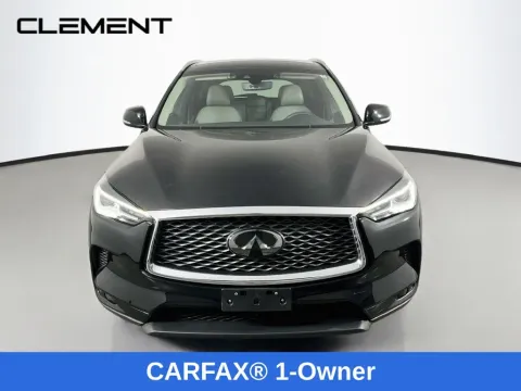 Photos of 2023 INFINITI QX50 LUXE for sale in St. Charles, MO at Clement Supercenter