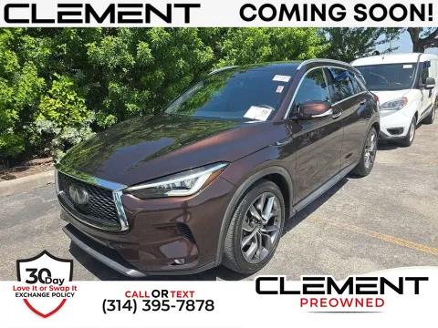 Brown 2020 INFINITI QX50 Sensory for sale in St. Charles, MO