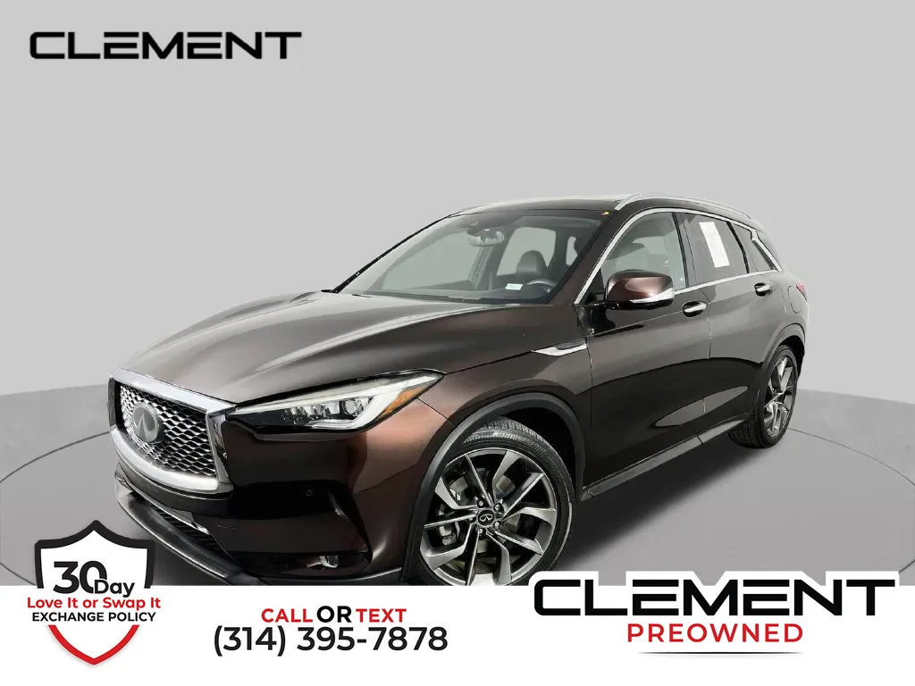 Brown 2020 INFINITI QX50 Sensory for sale in St. Charles, MO