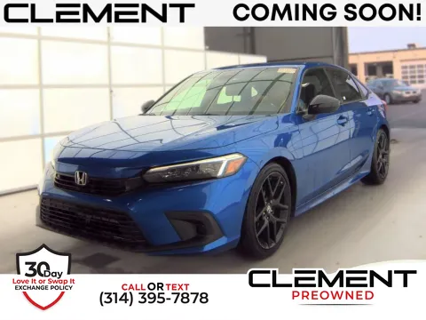 Blue 2023 Honda Civic Sport for sale in St. Charles, MO