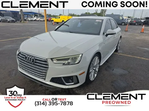 White 2019 Audi A4 2.0T Premium Plus for sale in St. Charles, MO