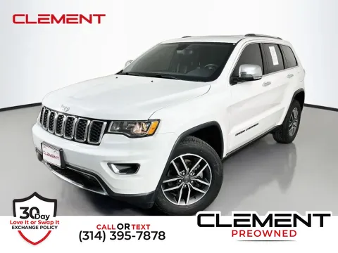 White 2019 Jeep Grand Cherokee Limited for sale in St. Charles, MO