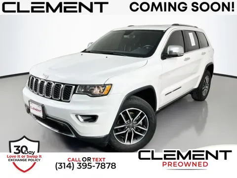 White 2019 Jeep Grand Cherokee Limited for sale in St. Charles, MO