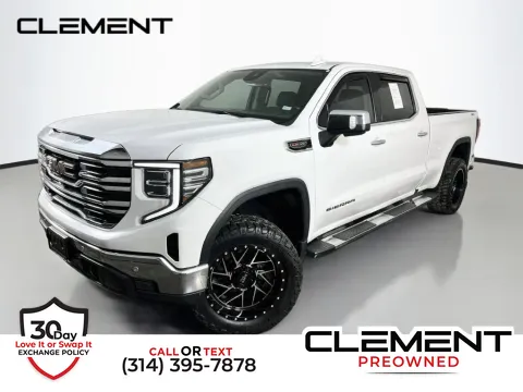 White 2023 GMC Sierra 1500 SLT for sale in St. Charles, MO