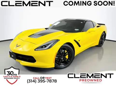 Yellow 2016 Chevrolet Corvette Stingray for sale in St. Charles, MO