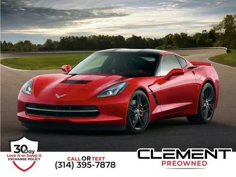 Yellow 2016 Chevrolet Corvette Stingray for sale in St. Charles, MO