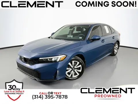 Blue 2026 Honda Civic LX for sale in St. Charles, MO