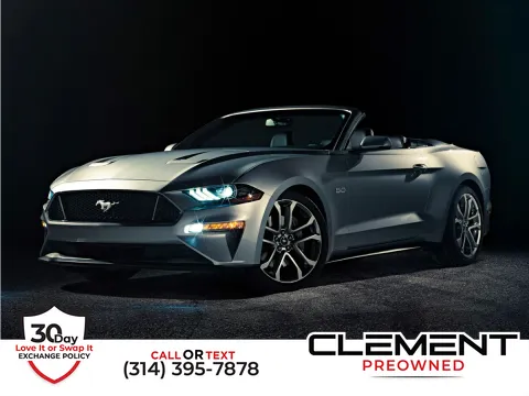 Gray 2023 Ford Mustang EcoBoost Premium for sale in St. Charles, MO