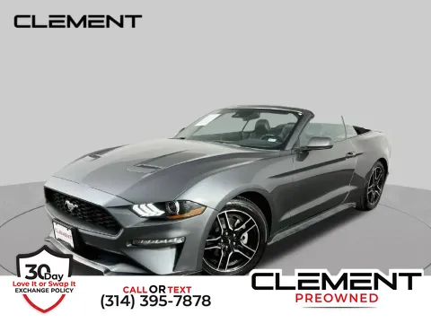 Gray 2023 Ford Mustang EcoBoost Premium for sale in St. Charles, MO