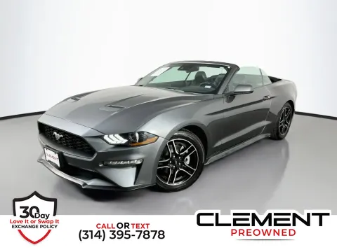 Gray 2023 Ford Mustang EcoBoost Premium for sale in St. Charles, MO
