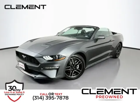 Gray 2023 Ford Mustang EcoBoost Premium for sale in St. Charles, MO